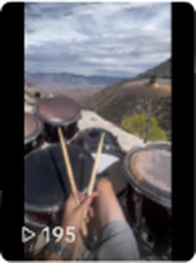 MOUNTAIN RIDGE DRUMMING POV